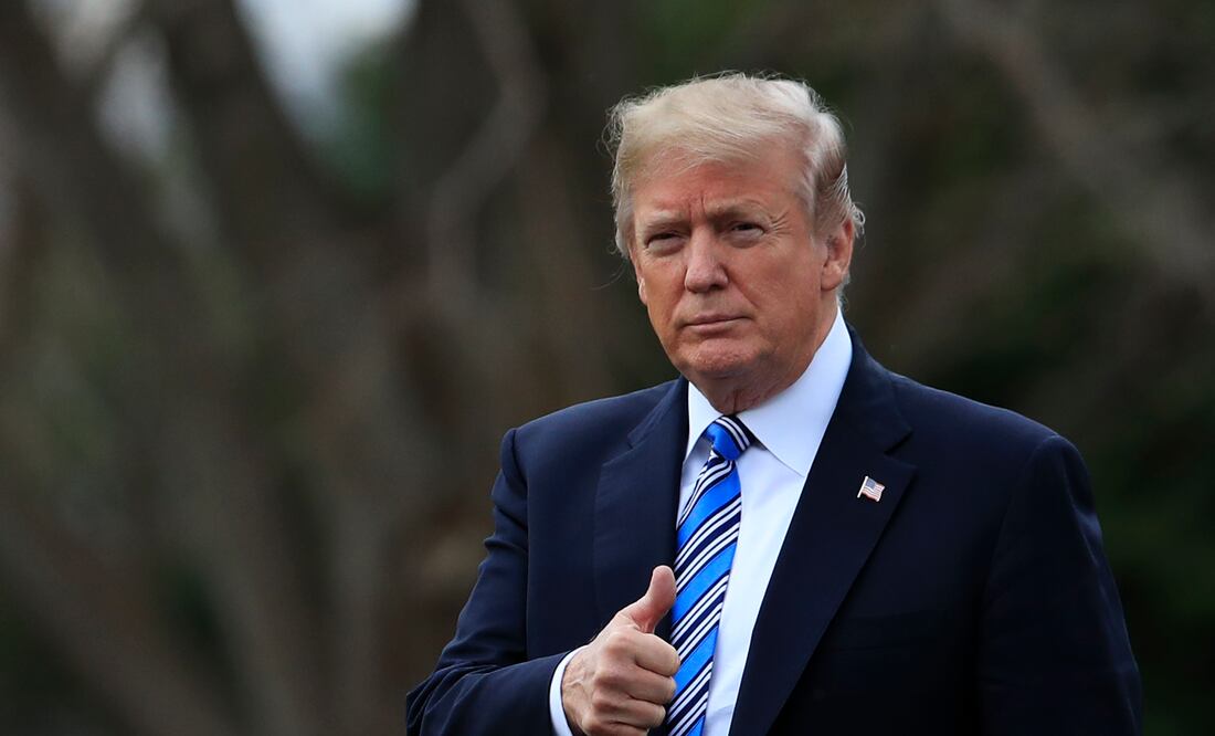 Trump felicita a López Obrador por "convertirse en presidente de México"