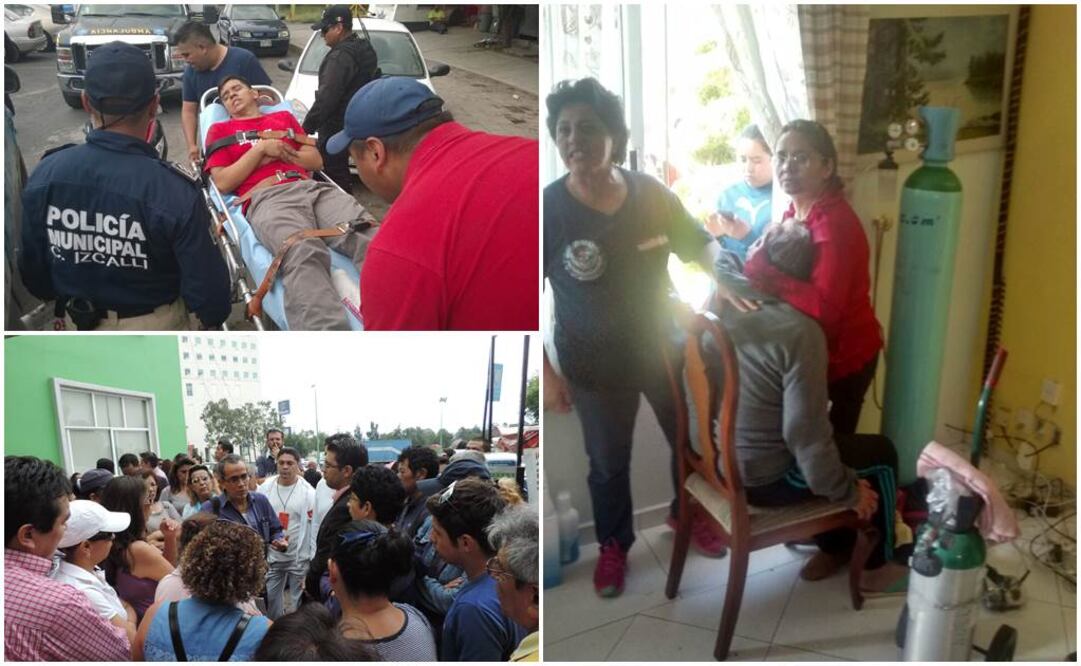 Las personas afectadas fueron trasladados a diversos hospitales para su atención médica (Foto: Especial)