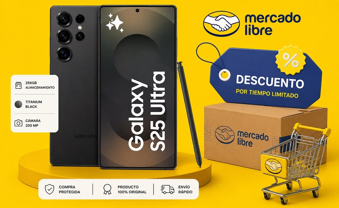 Este dispositivo destaca por su elegante diseño, una impresionante pantalla Dynamic AMOLED 2X de gran tamaño y una tasa de refresco adaptativa que brinda imágenes fluidas y colores vibrantes. Foto: IA