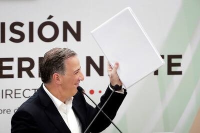 Meade se reunirá hoy con senadores priístas