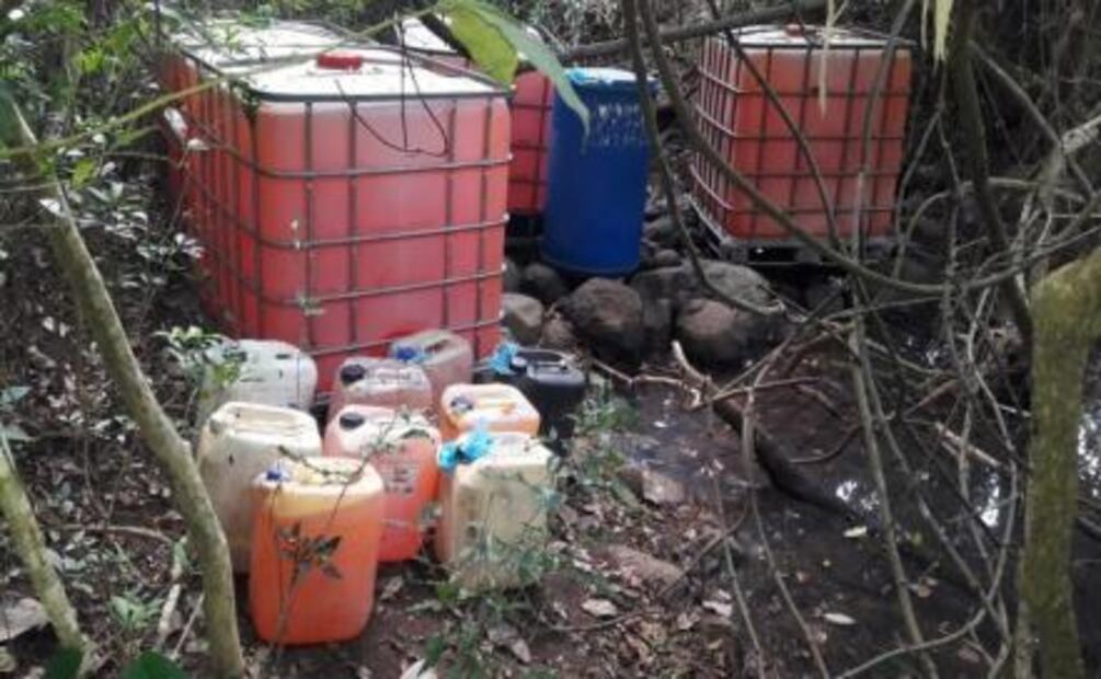 Recuperan miles de litros de combustible robado en Hidalgo y Oaxaca