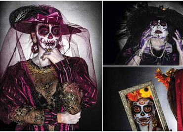 Carmen Salinas, Claudia Lizaldi y Michelle Renaud se convierten en catrinas