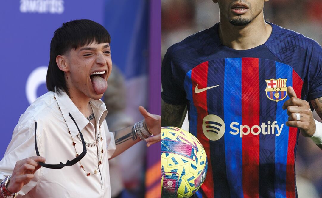 Peso Pluma podría llegar a la playera del Barcelona