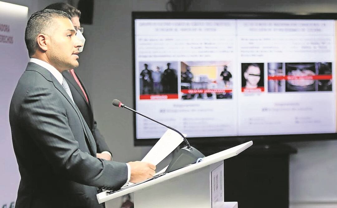 Omar García Harfuch detalló que durante enero de 2022 se logró la detención de dos objetivos prioritarios: Pablo Andrés “N”, colaborador de El Lunares y sus familiares; e Hilda Remedios “N”.  Foto: ESPECIAL