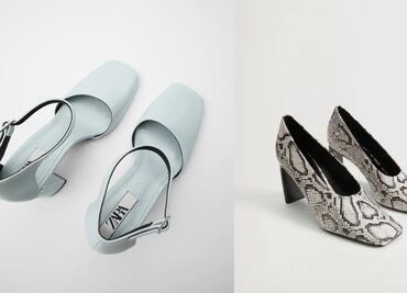 Otoño al cuadrado: los zapatos de punta geométrica que reinarán esta temporada