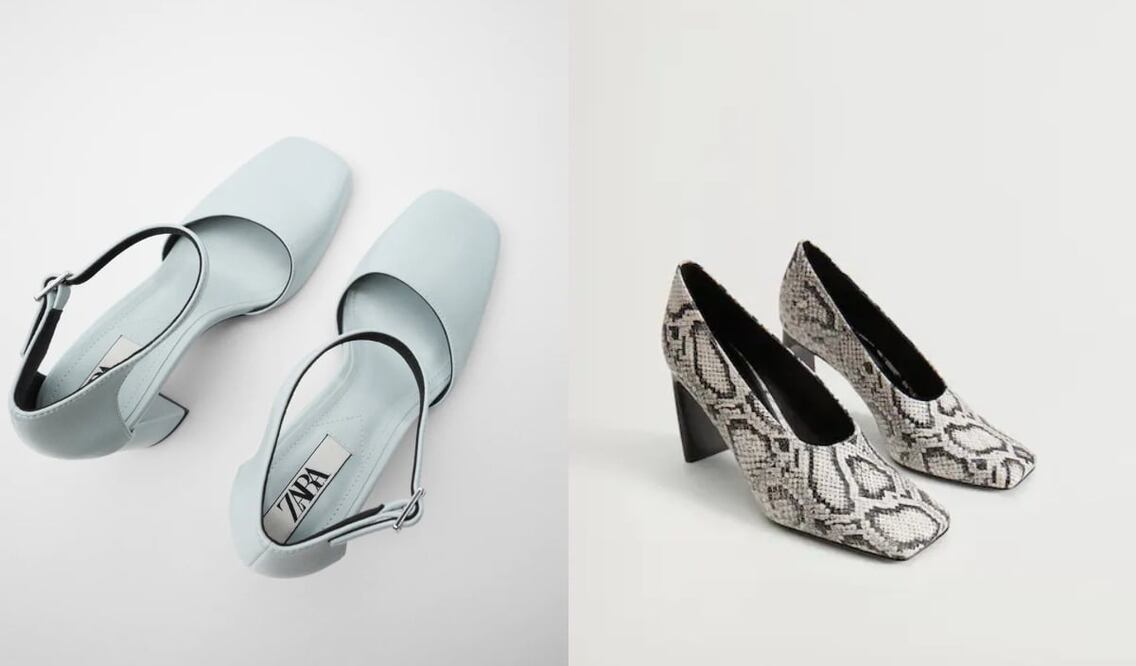 Toma nota de la tendencia en calzado que hay que hay que llevar en esta temporada / Fotos: Mango y Zara