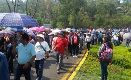 CNTE se moviliza en Morelia