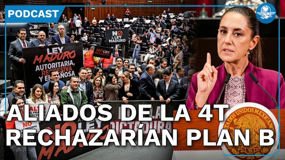 ¿Traición en la 4T? Aliados de Sheinbaum amenazan con tumbar su Plan B electoral