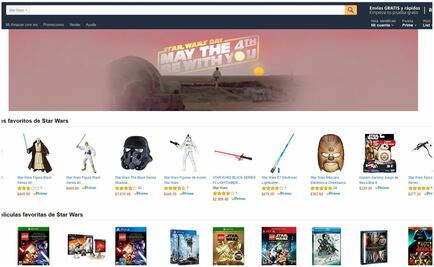 Celebra el Día de Star Wars con Amazon