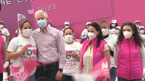 "Más de 500 mil mujeres reciben de manera constante el Salario Rosa": Alfredo Del Mazo Maza