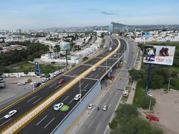 Construyen en sólo 7 meses puente "Talabarteros" en León, Guanajuato