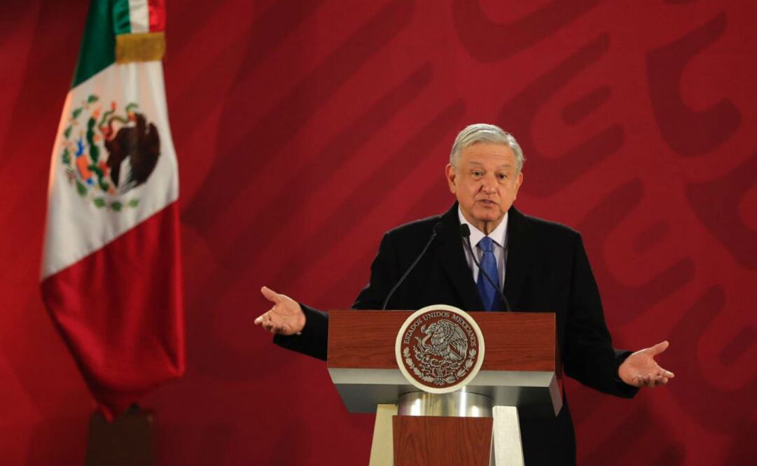 "Nosotros somos respetuosos de lo que están manifestando gobiernos extranjeros", reiteró López Obrador. FOTO: IRVIN OLIVARES | EL UNIVERSAL