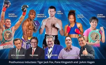 Rafael Márquez y Laura Serrano, al Salón de la Fama del boxeo