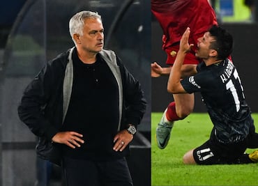 José Mourinho despotrica al Chucky Lozano y lo acusa de 'teatrero'