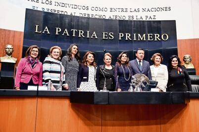 Crónica. Alegría feminista visita Cámara Alta 