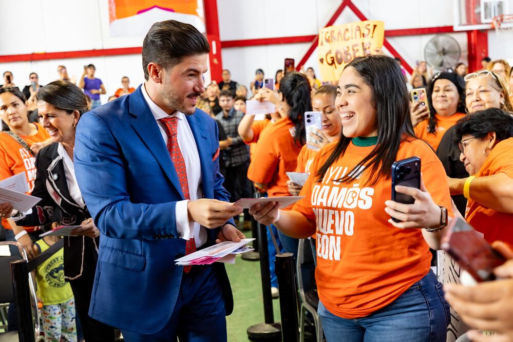 Nuevo León impulsa el programa “Ayudamos”; fortalecen apoyos para las mujeres
Foto: Especial.