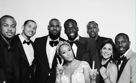 Draymond Green ofrece marihuana en su boda; Juan Toscano y LeBron James asistieron