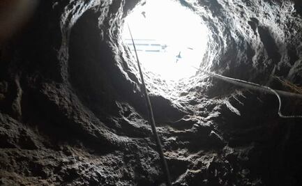 Aparece socavón de 10 metros en La Magdalena Contreras; estiman que quede reparado en un mes 