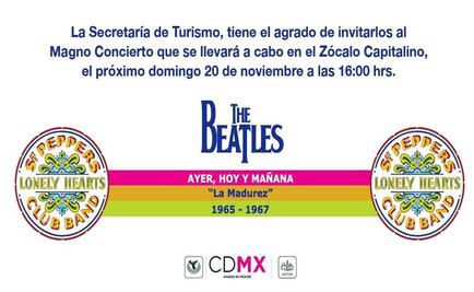 Alistan tercera edición de homenaje a The Beatles en la CDMX