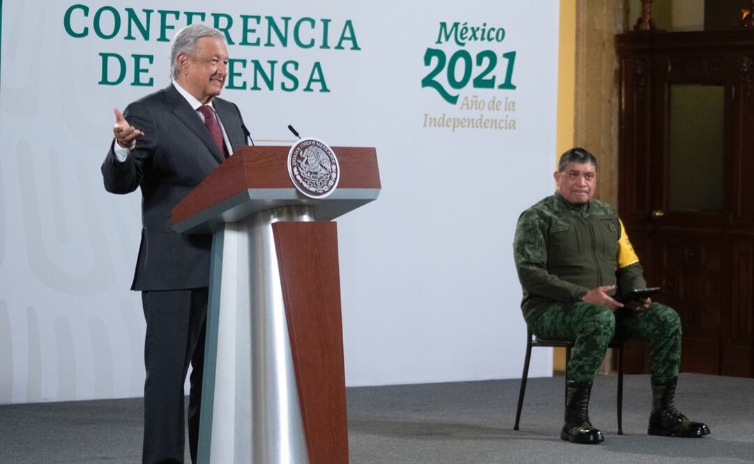 “Felicidades a las Fuerzas Armadas por el trabajo que están haciendo”, expresó el Presidente. Foto: Presidencia 