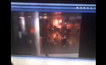 Video. Momento de la explosión en aeropuerto turco