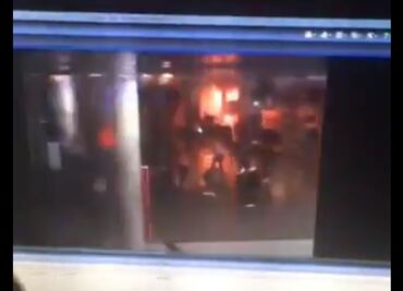 Video. Momento de la explosión en aeropuerto turco