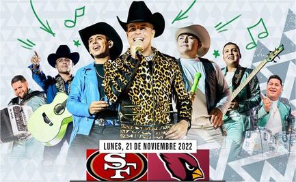 NFL: Grupo Firme, el encargado del Show de Medio Tiempo en el 49ers vs Cardinals