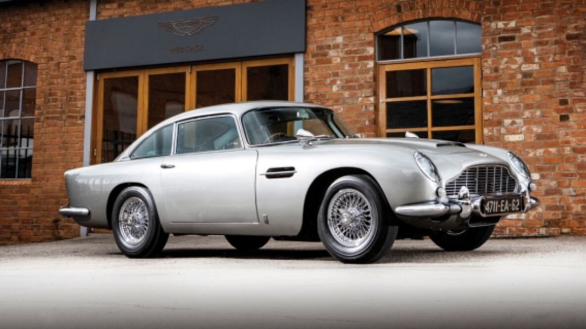 Aston Martin subastará el DB5 original de James Bond 