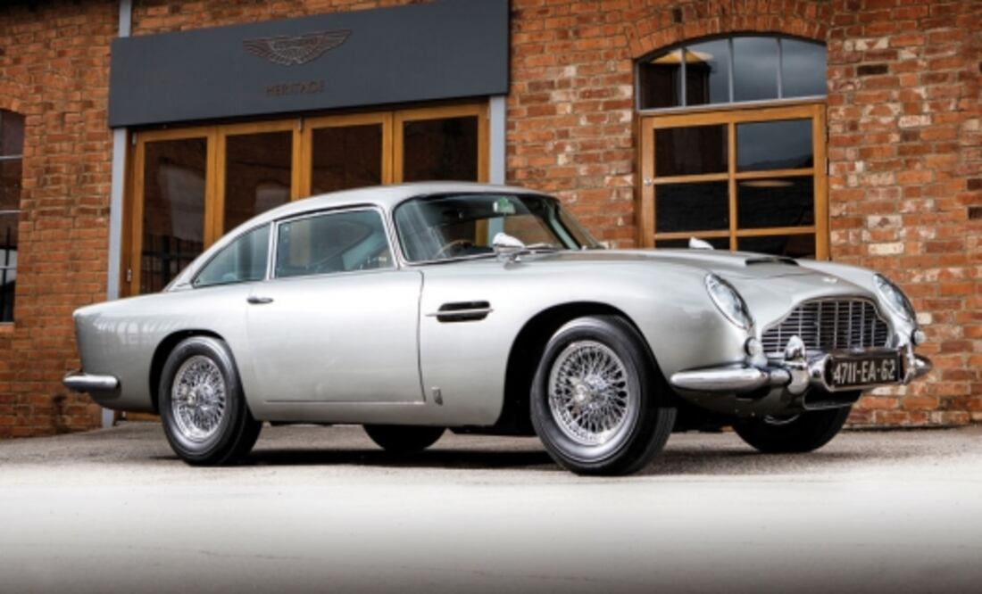Aston Martin subastará el DB5 original de James Bond