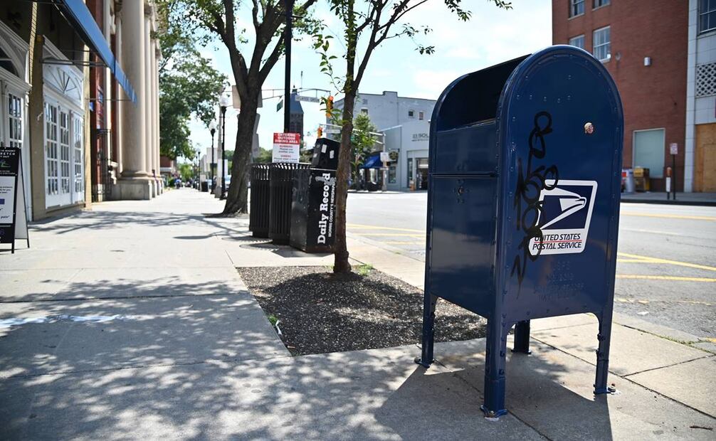Servicio Postal en Estados Unidos. Foto: Archivo / AFP
