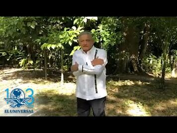 Desea López Obrador prosperidad, amor y salud para 2019