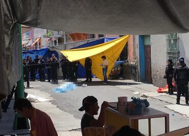 Se registra balacera en calles de Tepito; reportan un muerto