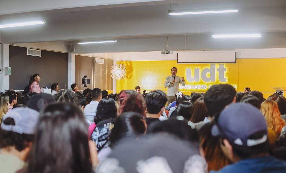 El candidato presidencial por Movimiento Ciudadano (MC), Jorge Álvarez Máynez, consideró que quienes cometen violencia digital deben disculparse, no ir a prisión. (FOTO: cortesía)