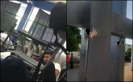 Estudiantes de bachillerato viven momentos de terror por balacera en Cajeme, Sonora