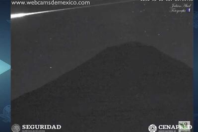 Observan meteoro en Puebla, Morelos, Edomex y CDMX