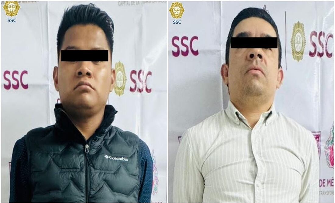 Detienen a dos hombres, uno de ellos colombiano, relacionados con robo en plaza comercial de la Benito Juárez. Foto: especial