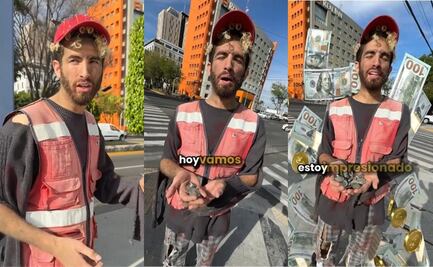 ¿Me das un peso? influencer se disfraza de limosnero y revela cuánto ganan al día; video se vuelve viral en TikTok