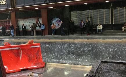 Activan alerta por lluvia con granizo en 10 delegaciones