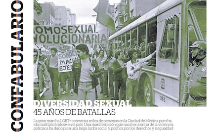 Confabulario; Diversidad sexual: 45 años de batallas