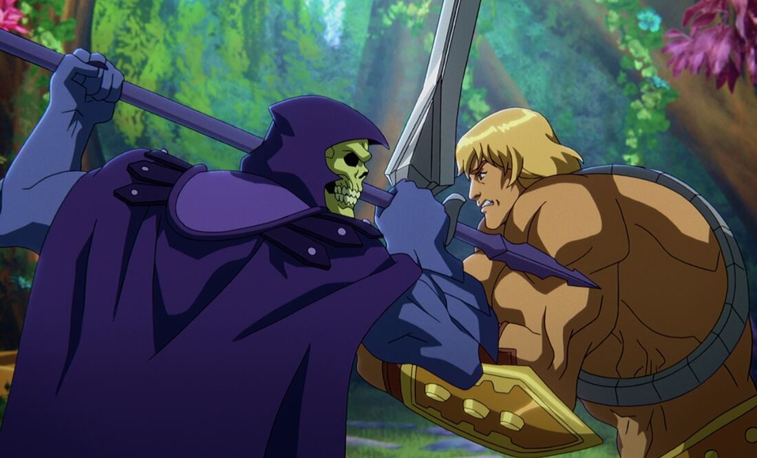 Skeletor y He-Man. Foto: Twitter