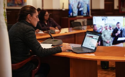 Sheinbaum evalúa daños por lluvias con gobernadores de cinco estados; garantiza ayuda a damnificados