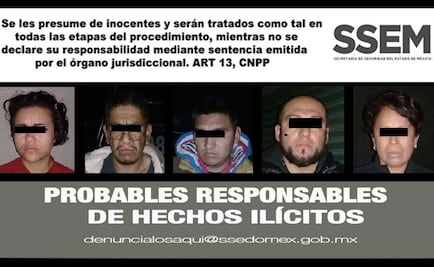 Detienen a cinco personas por robo de combustible en Jilotepec