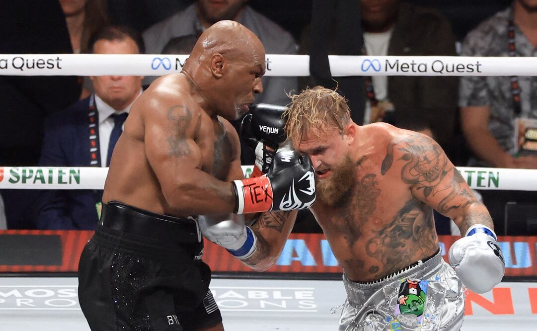 Mike Tyson publica mensaje tras la derrota con Jake Paul FOTO: AFP