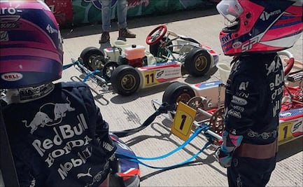 Hijo de Checo Pérez ya sigue los pasos de su padre y se prepara en los karts