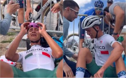VIDEO: El emotivo festejo de Isaac del Toro al hacer historia en el Tour de Francia