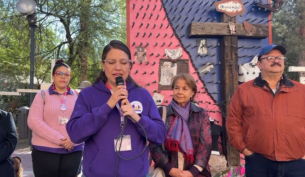 "Marisela vive"; recuerdan a Marisela Escobedo a 14 años de su muerte. Foto: Especial