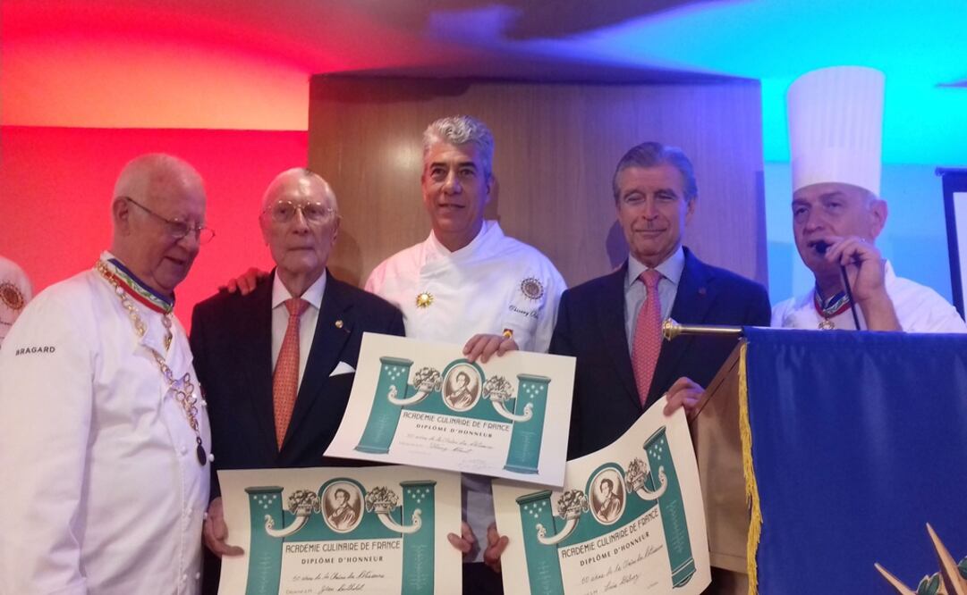 L'Académie Culinaire de France en México celebró con una cena de gala a la amistad gastronómica (foto: cortesía)