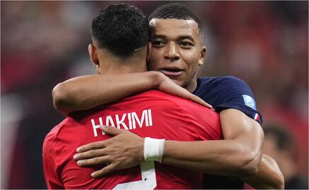 El emotivo mensaje de Kylian Mbappe a Achraf Hakimi por su eliminación 