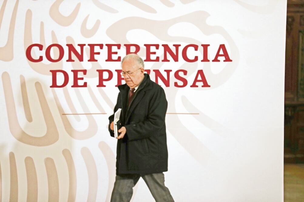 El titular de la SCT, Javier Jiménez Espriú, dijo que en reunión con el Presidente se discutió la reorientación del Tren Maya. (ARCHIVO EL UNIVERSAL)