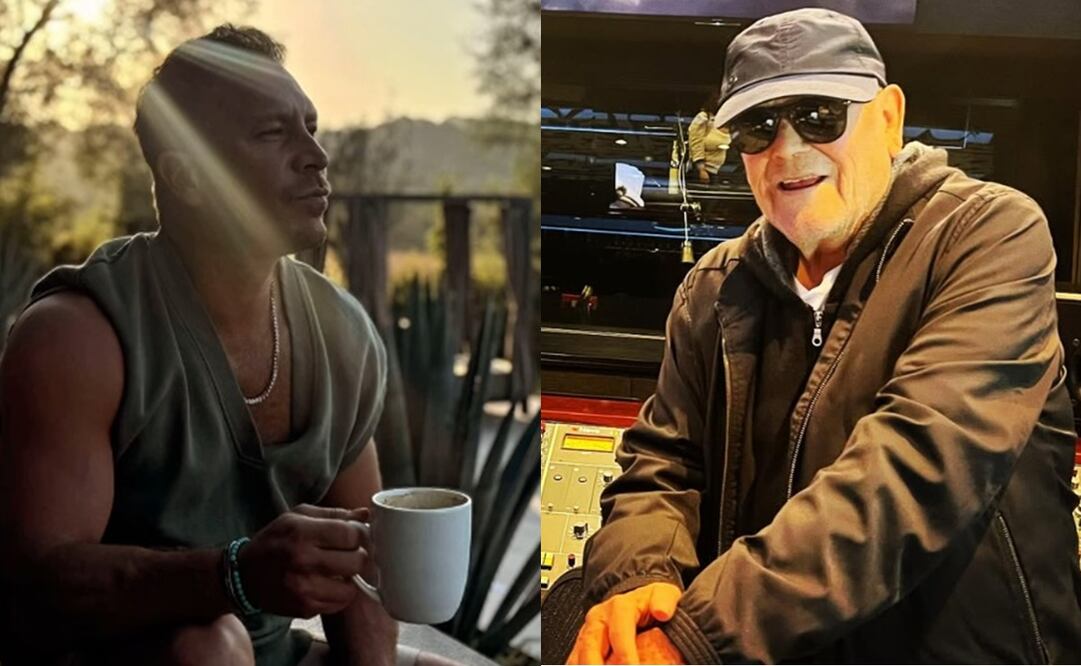 Salvador Zerboni y Leo Dan. Foto: Instagram oficial.